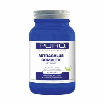 Puro Astragalus, Chaga, Zink, Curcuma (30 capsules)