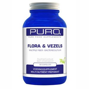 Puro Flora & Vezels (90 capsules)