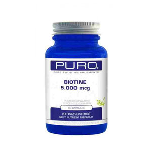 Puro Biotine 5000 mcg (60 capsules)