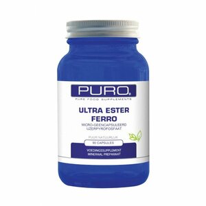 Puro Ijzer (Ultra Ester Ferro, voorheen Ultrafer) (90 capsules)